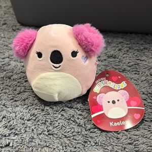 NWT Squishmallows pink koala bear whose name is Kaelea